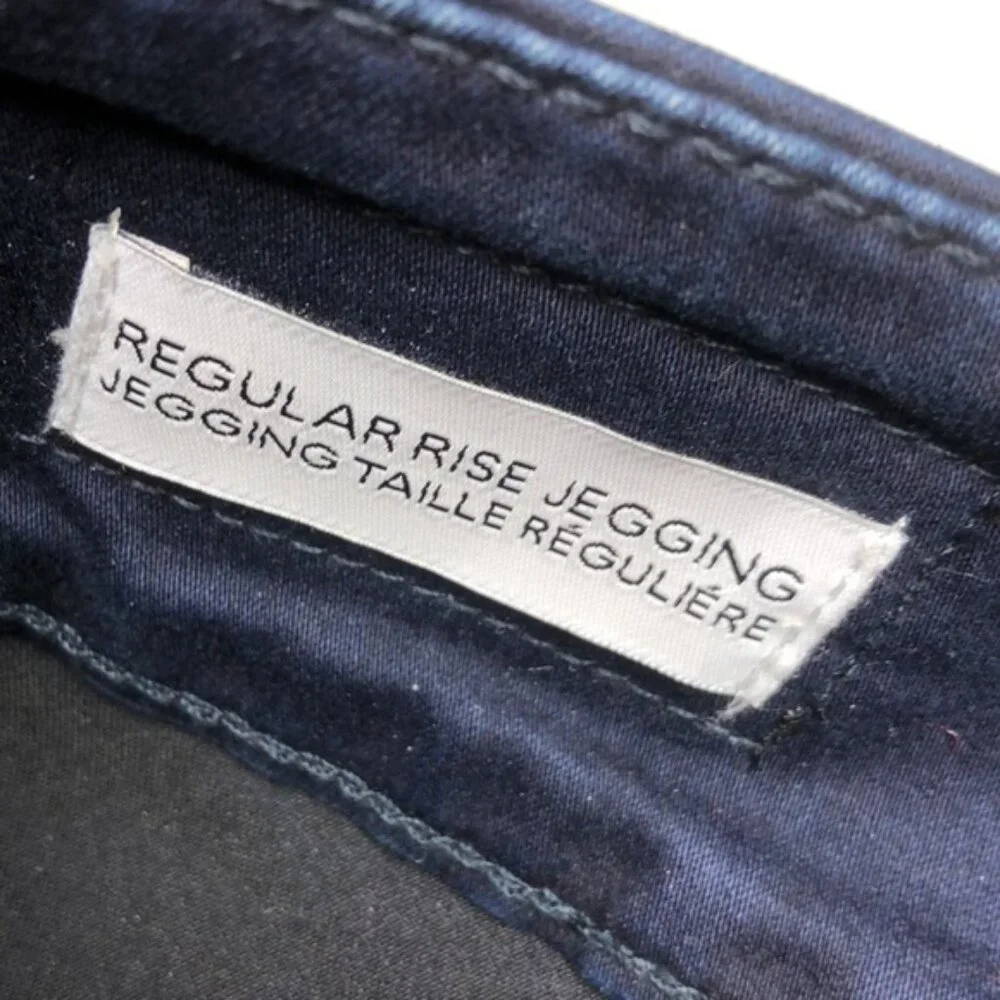 LIKE NEW JEANIOLOGIE DARKWASH LEGGING JEANS 14/32x28 ⭐️